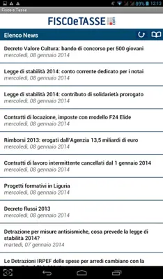 Fisco e Tasse android App screenshot 2