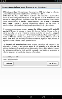 Fisco e Tasse android App screenshot 4