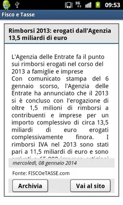 Fisco e Tasse android App screenshot 7